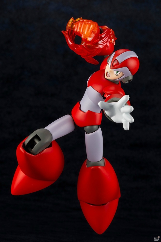 「ロックマンX4」より「エックス ライジングファイアVer.」のプラモデルが登場！の画像6