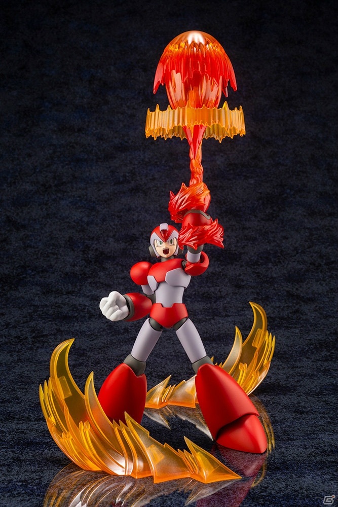 「ロックマンX4」より「エックス ライジングファイアVer.」のプラモデルが登場！の画像7