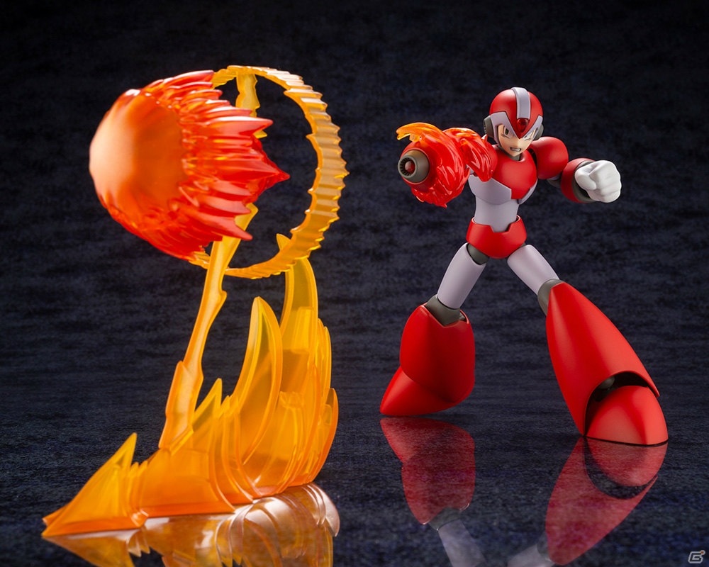 「ロックマンX4」より「エックス ライジングファイアVer.」のプラモデルが登場！の画像9