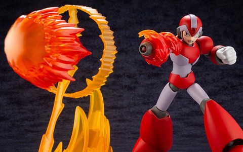 「ロックマンX4」より「エックス ライジングファイアVer.」のプラモデルが登場！