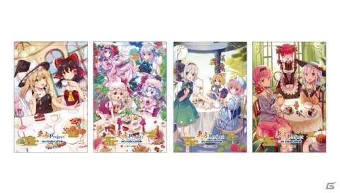 「東方Project」とアニメイトカフェのコラボカフェが7月1日より開催！描き下ろしイラストを使用したオリジナルグッズも登場の画像13