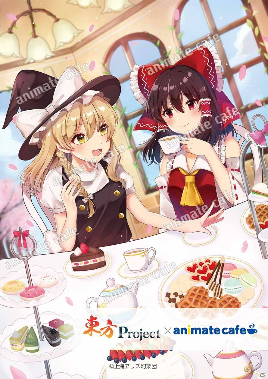 東方×アニメイトカフェコラボグッズ ショップ