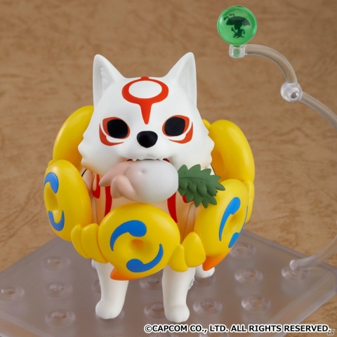 大神」よりアマテラスがねんどろいど化！イッスン＆“真経津鏡”が