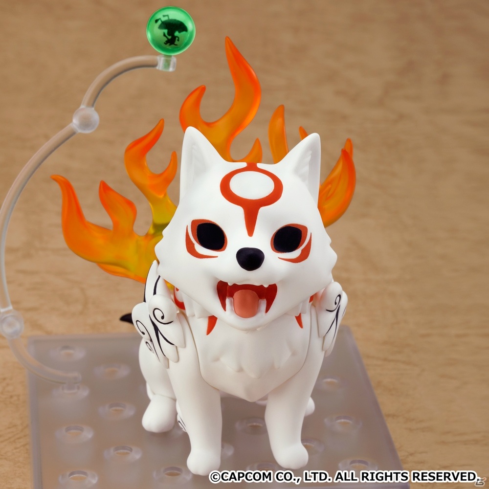 「大神」よりアマテラスがねんどろいど化！イッスン＆“真経津鏡”が付属する他、“都牟刈大刀”“足玉”“変な形の大根”が付属するDX Ver.もの画像4
