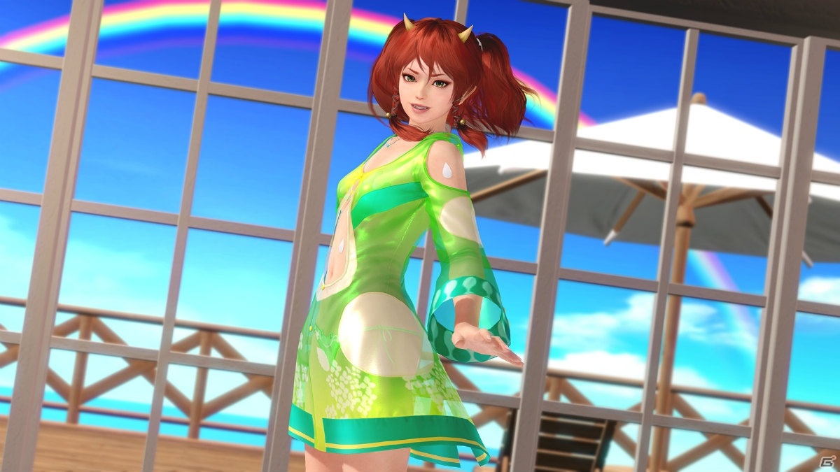 「DEAD OR ALIVE XVV」梅雨もお部屋でバカンスを楽しもう！新SSR水着「レイニーフロッグ」が登場の画像2