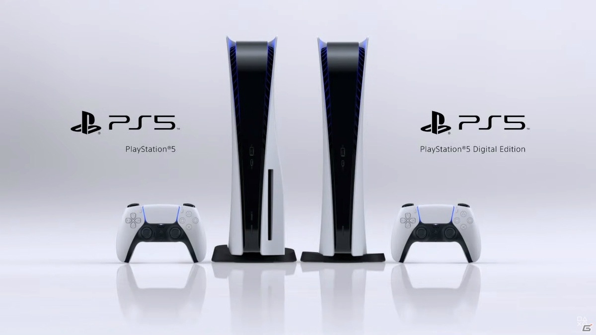 Playstation5」の本体デザインが公開！デジタルエディションとして 