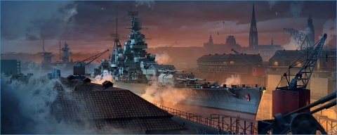 「World of Warships」ドイツ艦艇を建造できる「ハンブルク造船所」が登場！ソ連巡洋艦ツリーに新たな艦艇が追加の画像1