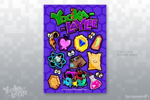 「Yooka-Laylee」ユーカとレイリーの友情バッジやぬいぐるみセット、クロマチックTシャツが登場！の画像11