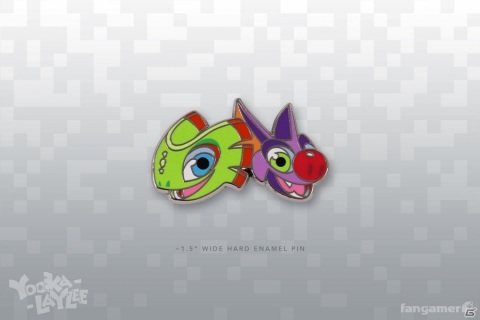 ユーカレイリー ぬいぐるみ セット Yooka-Laylee」ユーカとレイリーの友情バッジやぬいぐるみセット