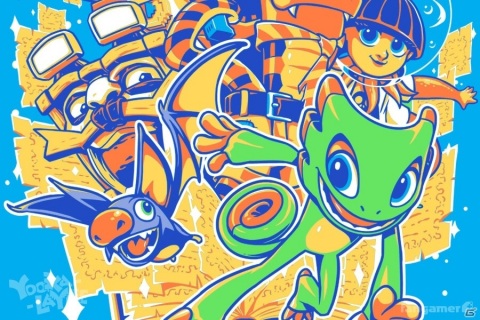 Yooka-Laylee」ユーカとレイリーの友情バッジやぬいぐるみセット