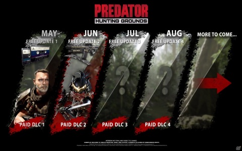 「Predator: Hunting Grounds」無料アップデートで新たな武器やスキンが追加！6月末には有料DLC「サムライプレデター」が登場の画像10
