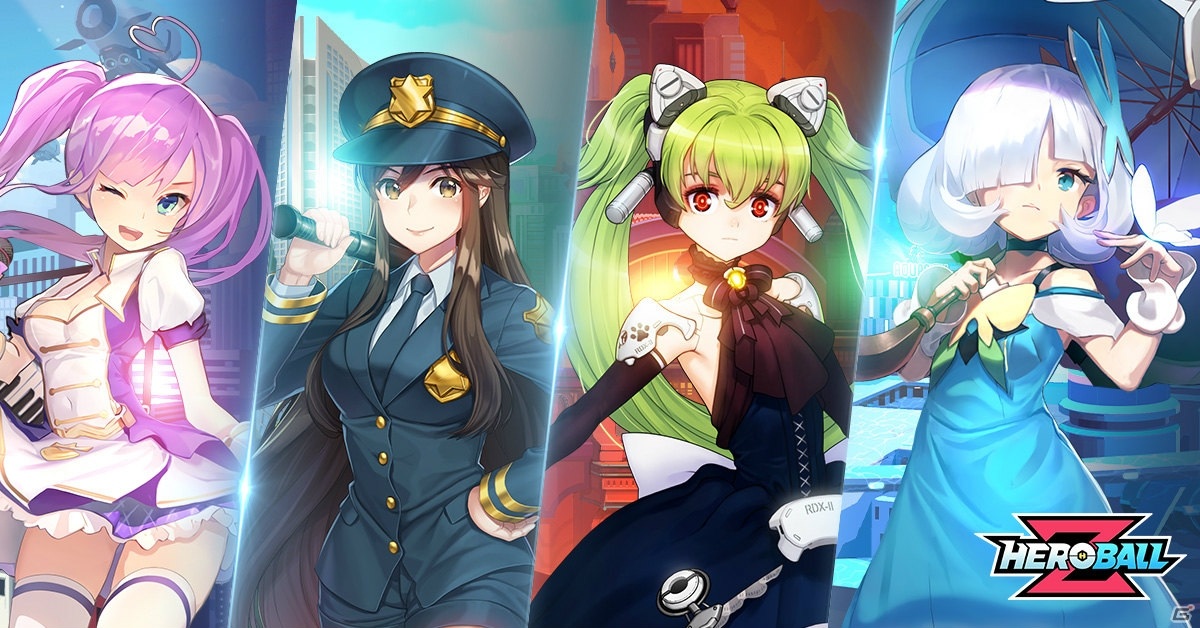美少女ヒーローを合体・召喚して戦う新作スマホアプリ「Hero Ball Z」が登場！事前登録もスタートの画像10