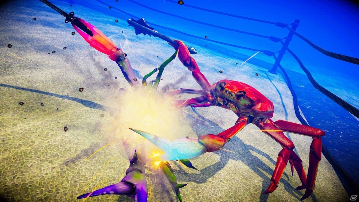 「カニノケンカ -Fight Crab-」のSwitch版が8月20日に登場！パッケージ、ダウンロードでリリースの画像2