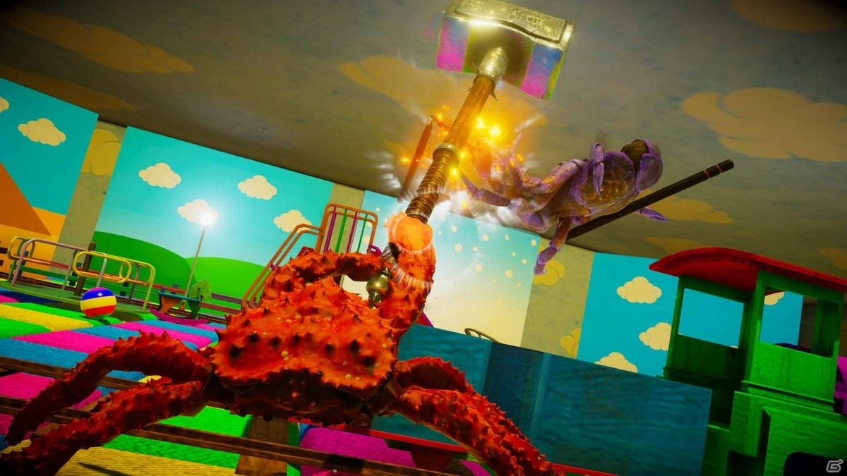 「カニノケンカ -Fight Crab-」のSwitch版が8月20日に登場！パッケージ、ダウンロードでリリースの画像4
