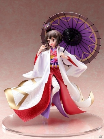 「映画 この素晴らしい世界に祝福を！ 紅伝説」よりめぐみんが白無垢姿で1/7スケールフィギュア化！の画像2