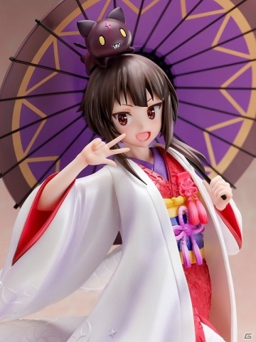 「映画 この素晴らしい世界に祝福を！ 紅伝説」よりめぐみんが白無垢姿で1/7スケールフィギュア化！の画像3