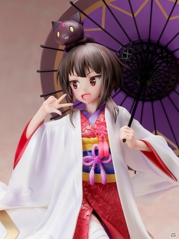 「映画 この素晴らしい世界に祝福を！ 紅伝説」よりめぐみんが白無垢姿で1/7スケールフィギュア化！の画像4