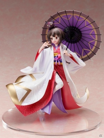 「映画 この素晴らしい世界に祝福を！ 紅伝説」よりめぐみんが白無垢姿で1/7スケールフィギュア化！の画像7