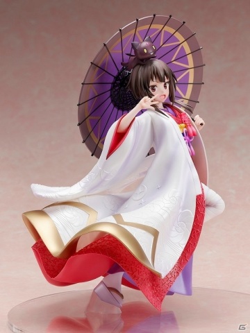 「映画 この素晴らしい世界に祝福を！ 紅伝説」よりめぐみんが白無垢姿で1/7スケールフィギュア化！の画像8