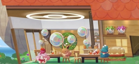 くるくるつなげる新感覚パズルでポケモンとおしゃれなカフェをはじめよう！「Pokémon Café Mix」が発表！の画像3