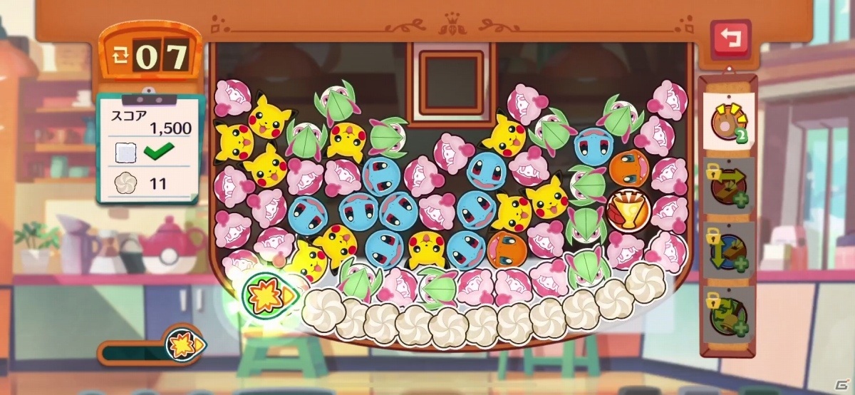 くるくるつなげる新感覚パズルでポケモンとおしゃれなカフェをはじめよう！「Pokémon Café Mix」が発表！の画像16