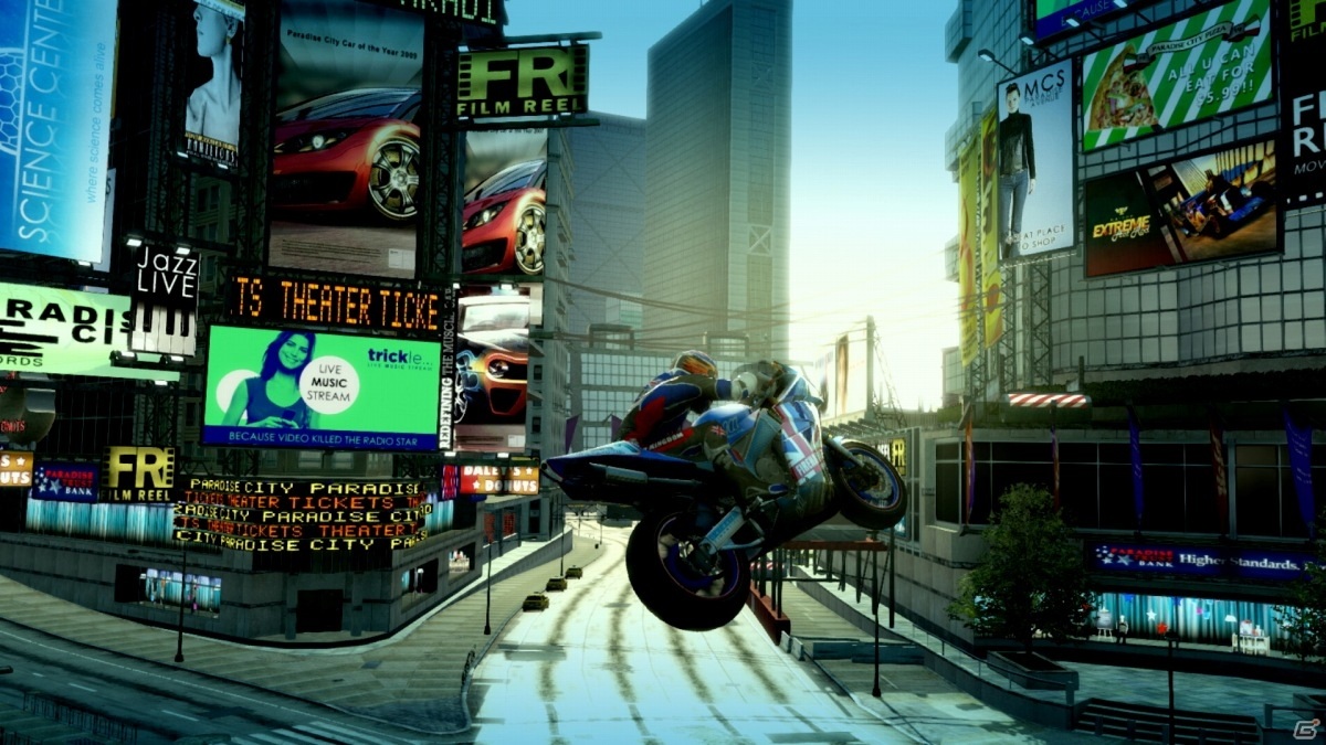 Switch「Burnout Paradise Remastered」が発売！自由奔放なカーアクションがいつでもどこでも楽しめるの画像2