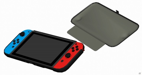 前面カバーが取り外し可能！装着したままドックにも挿せるSwitch用保護カバーが8月下旬に発売の画像4