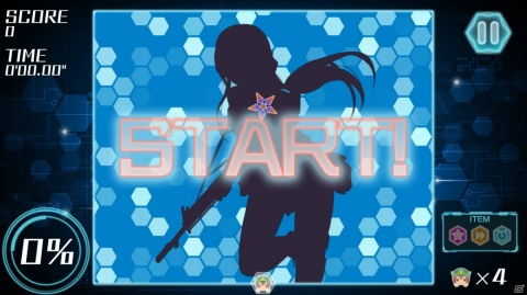 ラインを引いてエリアを拡げる陣取りゲーム「りっく☆じあ～す サイバーパニック！」がSteamで配信開始！の画像3