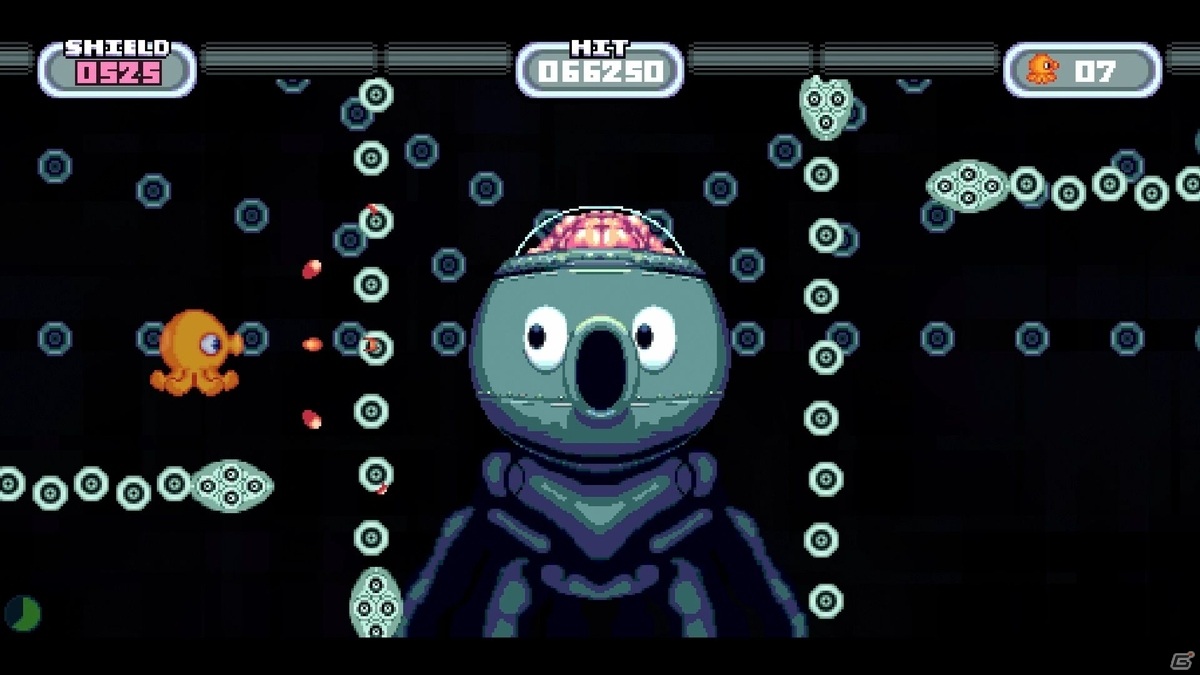 16ビットスタイルの横スクロールSTG「オクトノート: 星のタコ」がPS4/Xbox One/Switch向けに6月24日より順次リリースの画像2