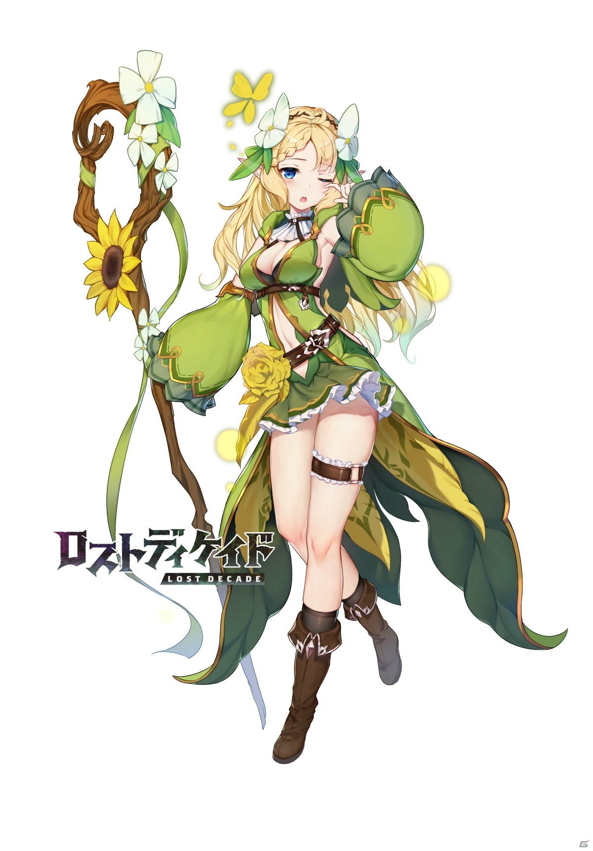 「ロストディケイド」新キャラクター「ユナ（CV：優木かな）」が登場！スキルダメージをダウンさせるなどサポート面で活躍の画像1