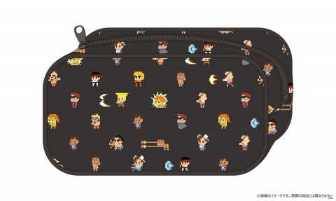 イーカプコン限定「ストリートファイター」ドットイラストグッズの予約受付が開始！ポーチやパスケースが登場の画像3