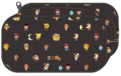 イーカプコン限定「ストリートファイター」ドットイラストグッズの予約受付が開始！ポーチやパスケースが登場