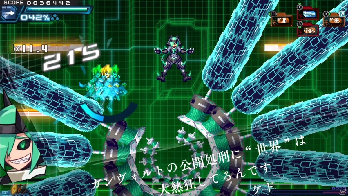 「蒼き雷霆 ガンヴォルト 爪」Steam版が本日配信！ローンチセール開催中の画像2