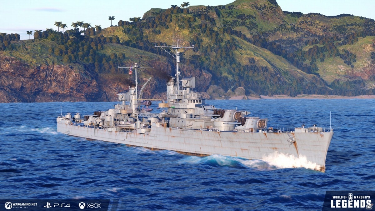 「World of Warships: Legends」にて「WARHAMMER 40,000」とのコラボが開始！アメリカ巡洋艦のダラスとヘレナも登場の画像7