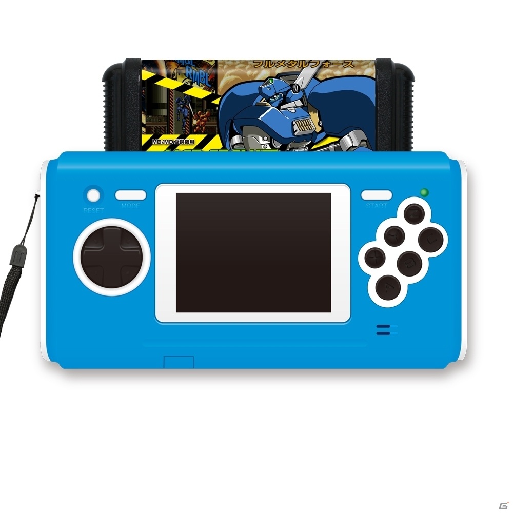 MD用ゲームを液晶画面付き携帯機で楽しめる！「16ビットポケットMDプラス」が9月中旬に発売の画像2