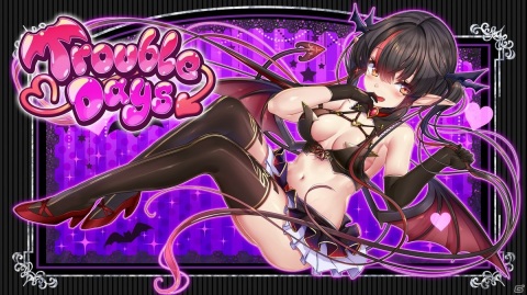 ウブっ娘サキュバスとの共同生活が楽しめる「とらぶるでいず」のSwitch版が7月9日にリリース！の画像1