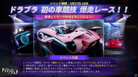 「コード：ドラゴンブラッド」白石麻衣さんのサインが当たるホーム実装記念キャンペーンが開催中！爆走レースや新ジョブ・格闘家の情報もの画像2