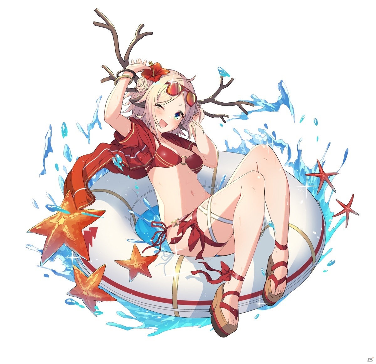 「社長、バトルの時間です！」ディアー・レーン（CV：赤崎千夏）、イズモ・バッレーナ（CV：大西沙織）が水着衣装で登場！の画像3