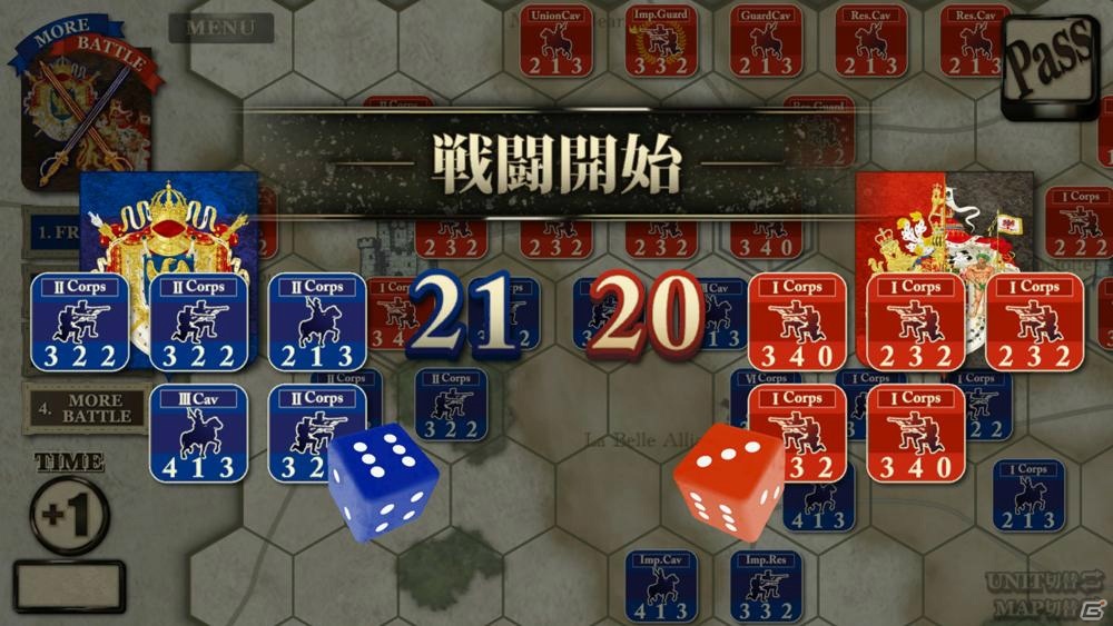 タブレットウォーゲーム「ワーテルロー戦役‐The Days at Emperor's Last Campaign」の先行配信が開始！の画像8