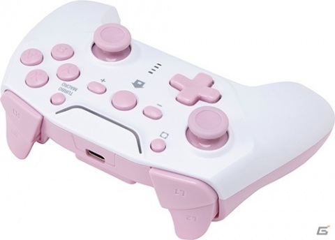 Switch「CYBER・ジャイロコントローラー 無線タイプ」ピンク×ホワイトなど4種の新色が7月9日に発売！の画像12