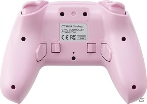 Switch「CYBER・ジャイロコントローラー 無線タイプ」ピンク×ホワイトなど4種の新色が7月9日に発売！の画像5