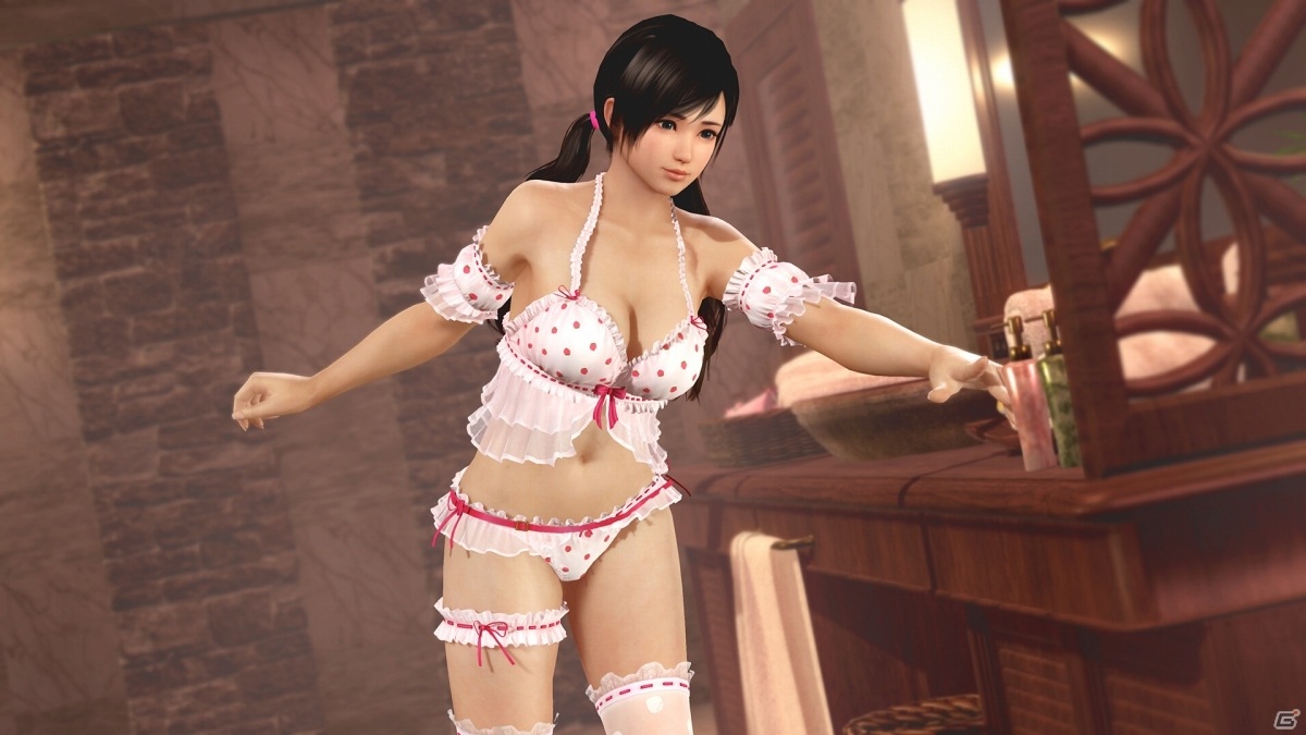 「DEAD OR ALIVE XVV」マリーやかすみ、こころにイチゴ模様のSSR水着が追加！トレンドコーデガチャが実施の画像3