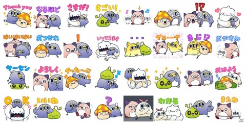 「メイプルストーリーM」と「面倒だがトリあえず返信」のコラボLINEスタンプが販売開始！の画像1