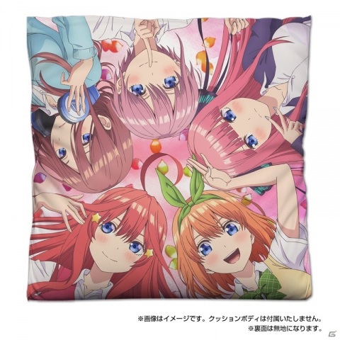 「五等分の花嫁」より五つ子のフルカラーパスケースが登場！クッションカバー、湯呑みもラインナップの画像8