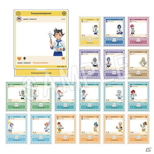 「イナズマイレブン」のコラボカフェが「SWEETS PARADISE」にて追加開催！新商品のアクリルバッジなどオリジナルグッズが発売の画像10