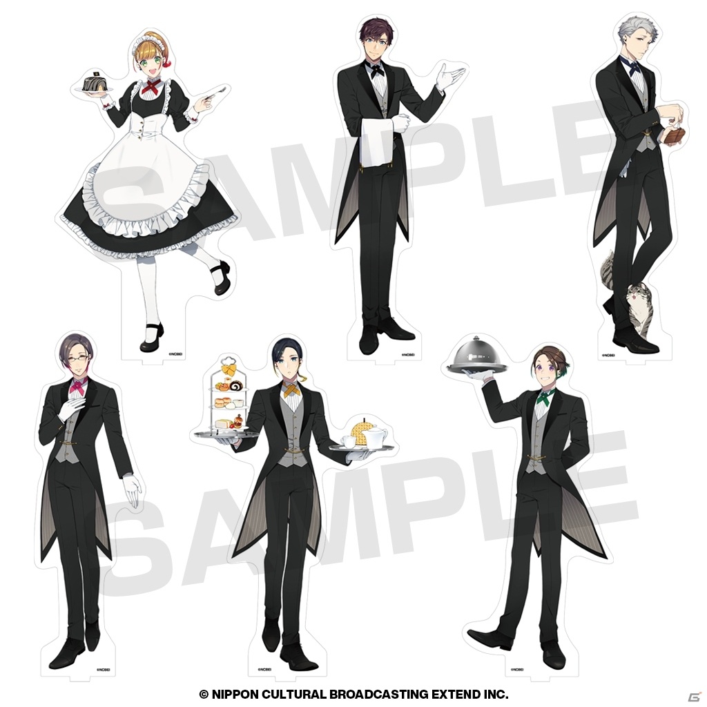 「BUSTAFELLOWS」アニメプラザ池袋店とコラボカフェ開催！ゲーム中のメニューを再現したフード、描き下ろしイラストが登場の画像2