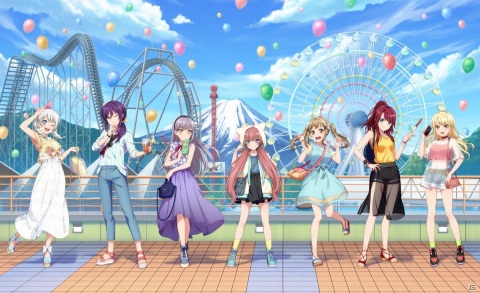 「バンドリ！ ガールズバンドパーティ！in富士急ハイランド」が7月23日より実施！絶叫コースター「高飛車」がガルパ仕様にの画像1