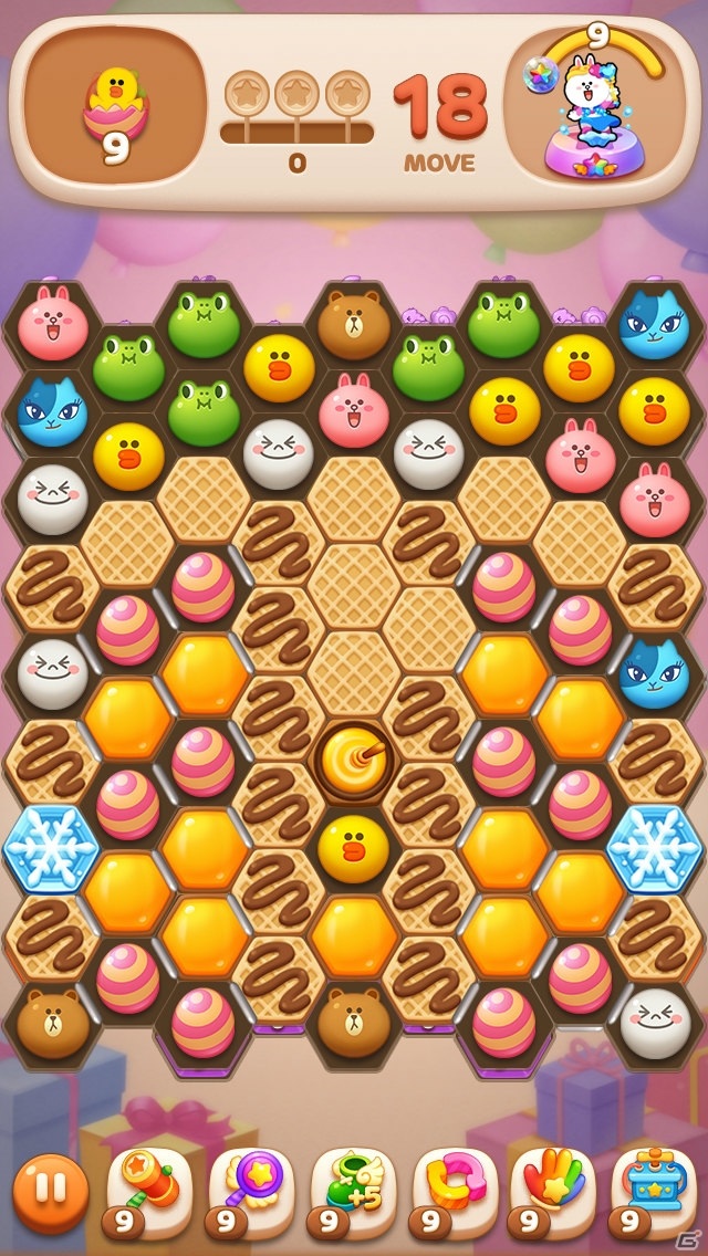 Line Pop2 パズル画面がリニューアル ハートの受け渡しが出来るチャット機能も追加 ゲーム情報サイト Gamer