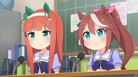 「ウマ娘 プリティーダービー」の新作ショートアニメ「うまよん」が本日放送！の画像2