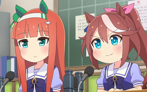 「ウマ娘 プリティーダービー」の新作ショートアニメ「うまよん」が本日放送！